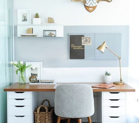 déco bureau style scandinave