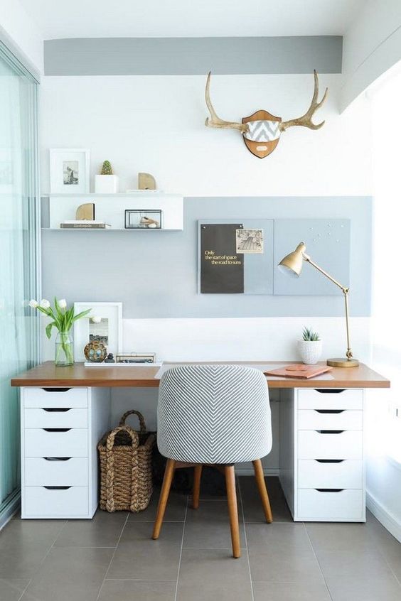 déco bureau style scandinave