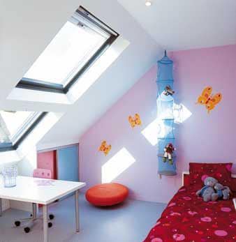 Chambre enfant combles