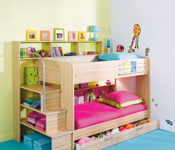 Déco chambre enfant lit supperposé