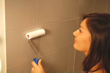 Résine carrelage mural