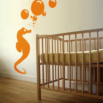 Sans titre-8Stickers mural enfant hypocampe