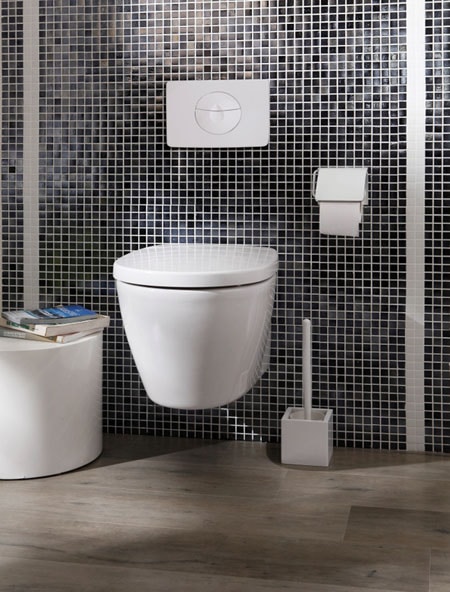 WC design noirs et blancs