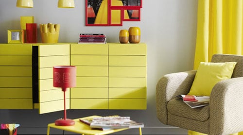 déco jaune