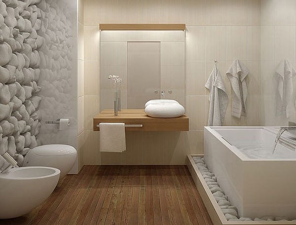 salle de bain nature zen