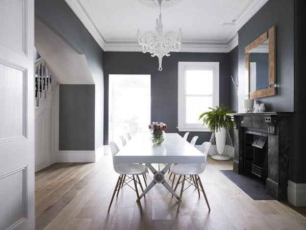 salon gris anthracite