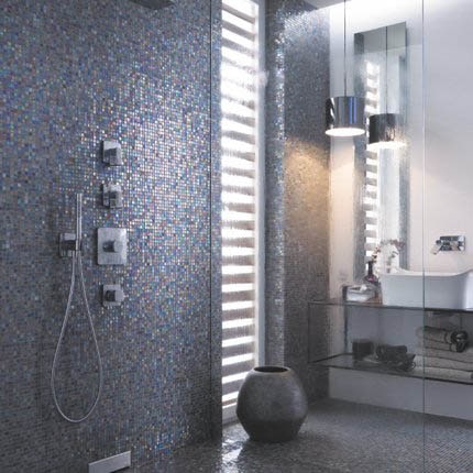 douche italienne intégrée design moderne