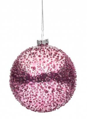 Boule verre noel 2013