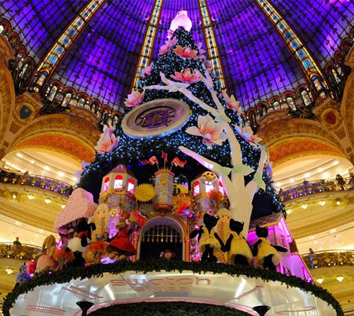 Sapin Noël 2013 Galeries Lafayettes