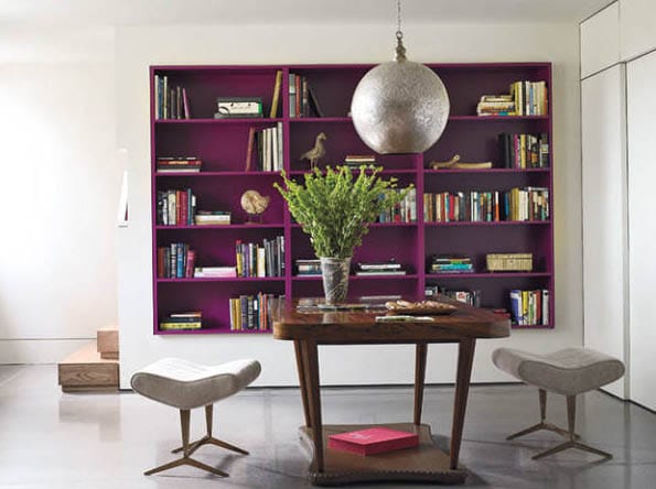 Bibliothèque violette
