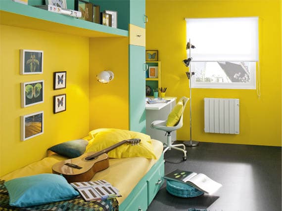 Peinture satinée chambre