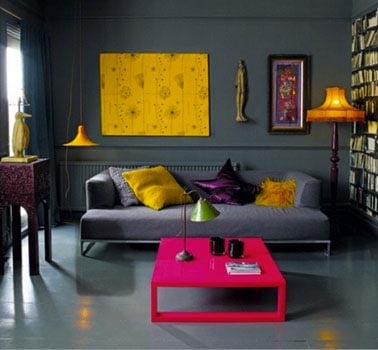 Déco anthracite couleurs tendances de 2015