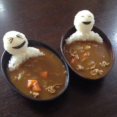 Food art soupe de riz 2