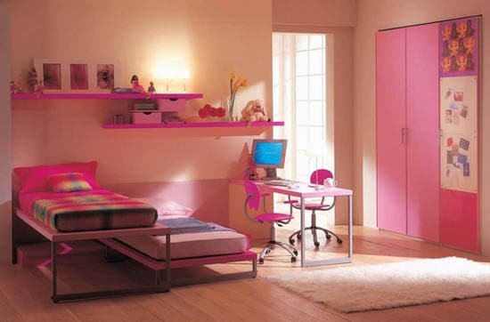 Chambre rose 10