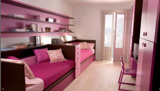 Chambre rose 5