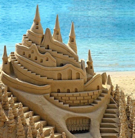 Châteaux de sable réaliste 5