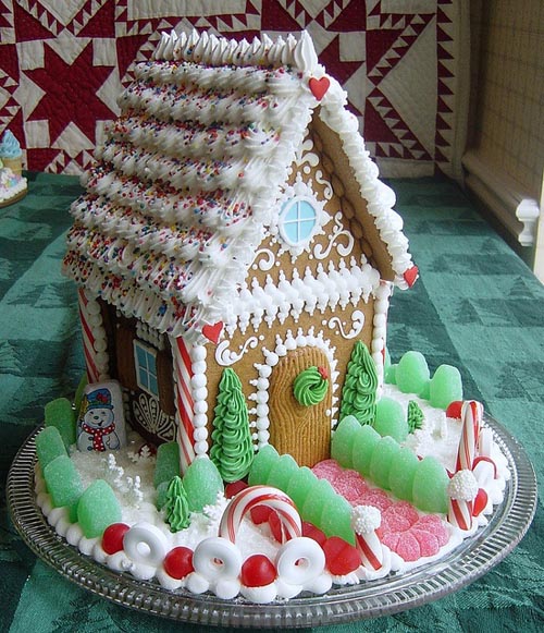 Maisons pain d'épice Gingerbread 4