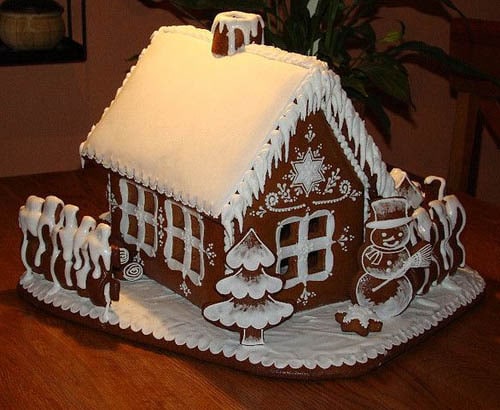 maisons en pain d'épice Gingerbread 5