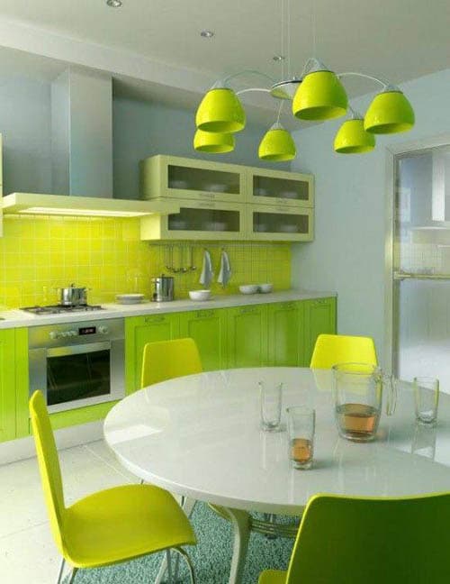 cuisines flashy verte