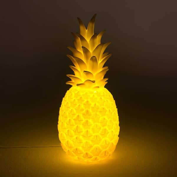 lampes ananas Goodnight Light jaune