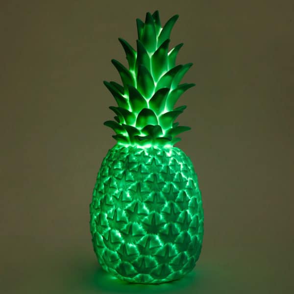 lampes ananas Goodnight Light verte