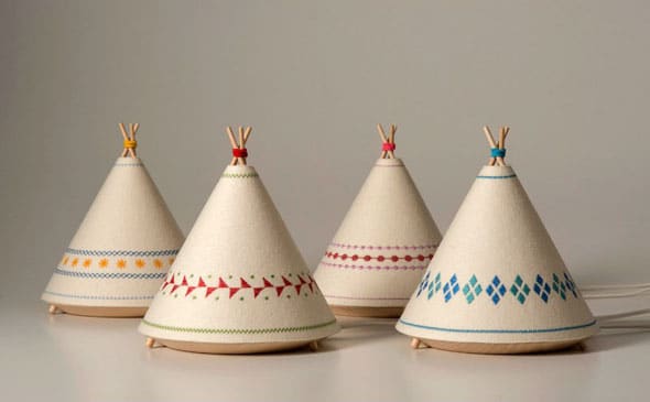 Lampes tipis Buokids