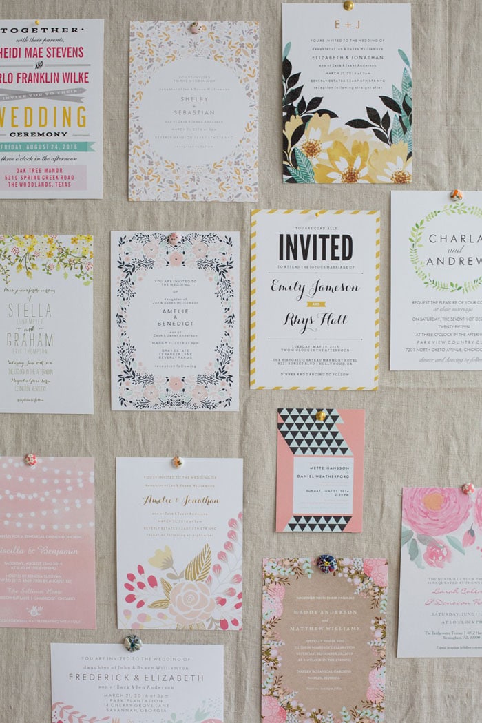 cartes invitation mariage