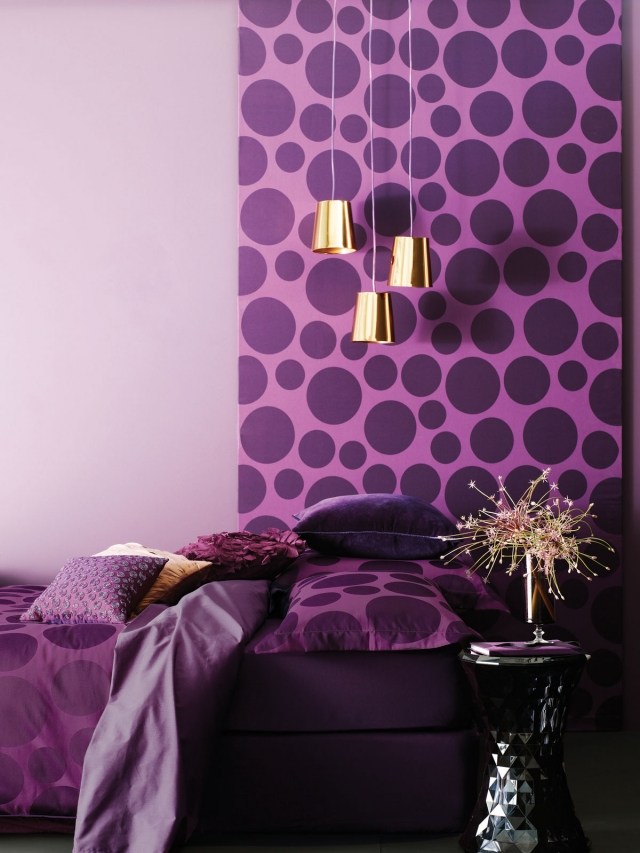 relooker une chambre - chambre violette