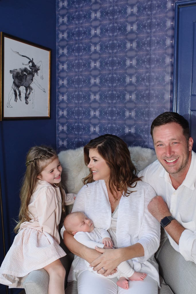 chambre bébé bleue Tiffani Thiessen 9