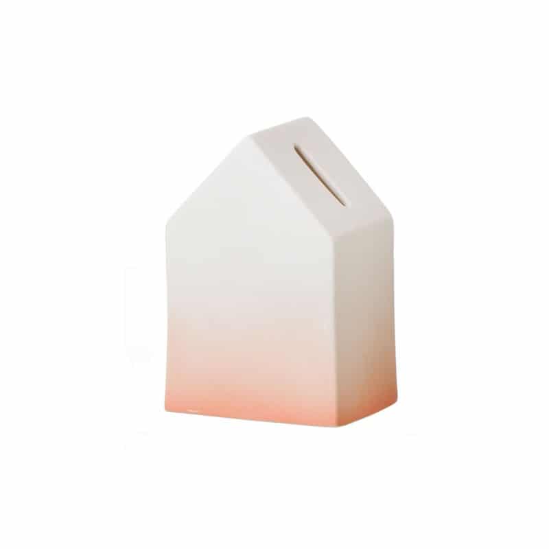 tirelire maison corail ferm living