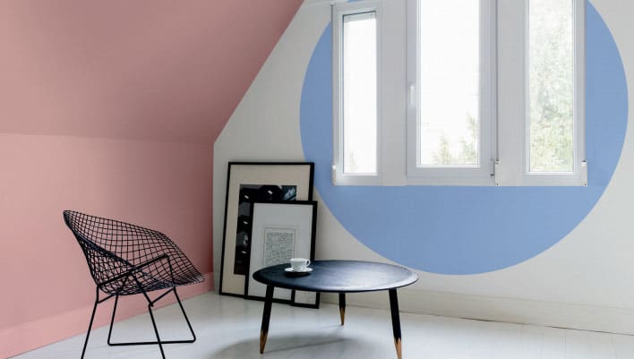 couleurs de l'année 2016 Pantone bleu et rose