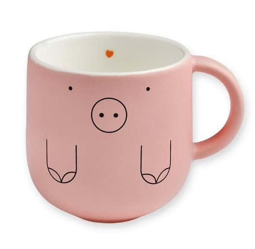 Tasse cochon rose Bandjo