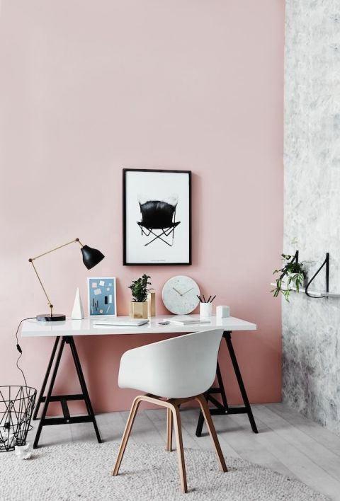 bureau deco rose quartz pantone