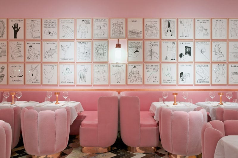 cafe deco rose quartz pantone