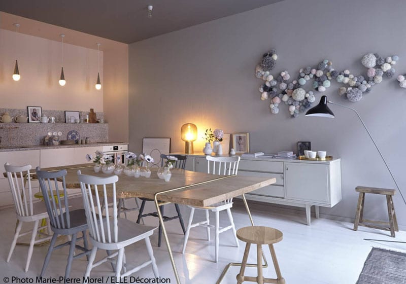 déco féerique moderne appartement contemporain gris