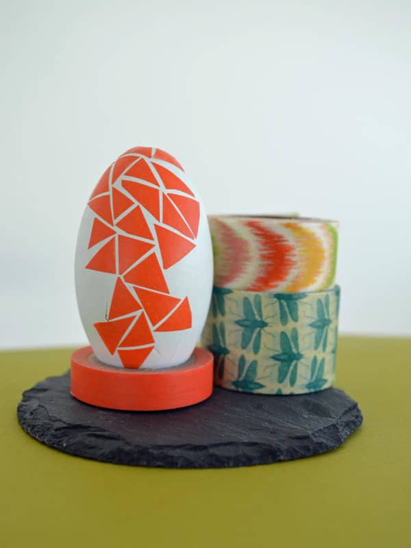 décorer ses oeufs de pâques - oeufs de pâques déco masking tape