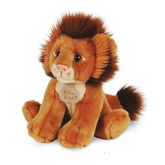 peluche lion histoire d'ours