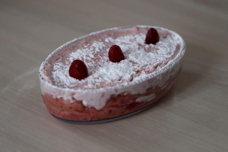 Tiramisù aux framboises