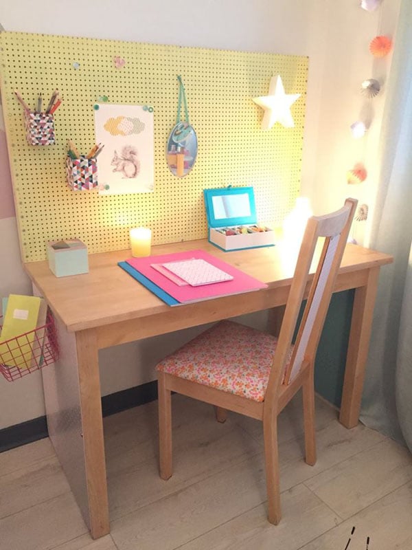 rangement de bureau pour enfant