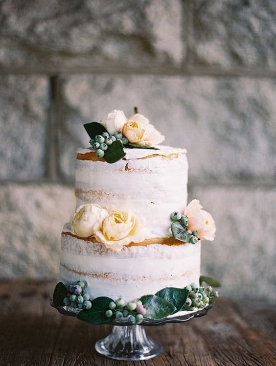 Gateau de mariage fleuri 19