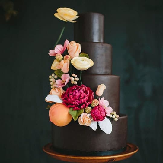 Gateau de mariage fleuri 4 copy