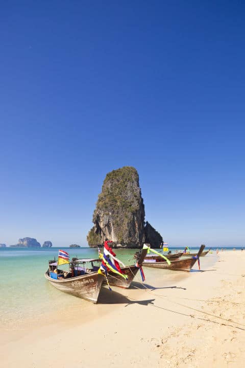 Plage de Railay Thaïlande Plus belles plages du monde