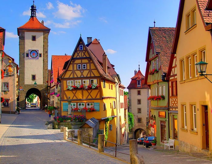 Village Rothenburg, Allemagne