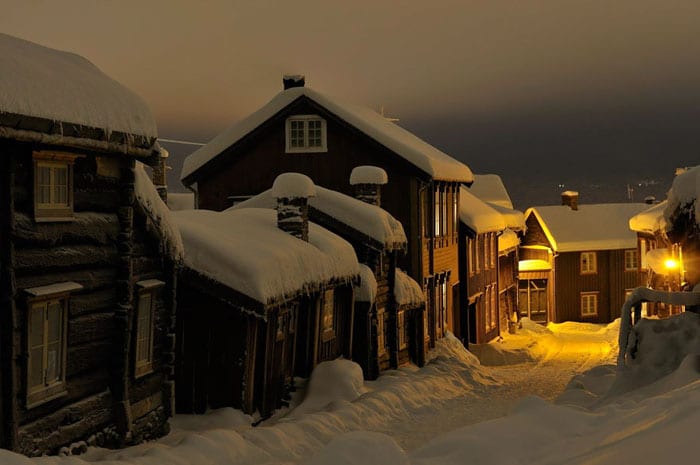 Village Røros Norvège