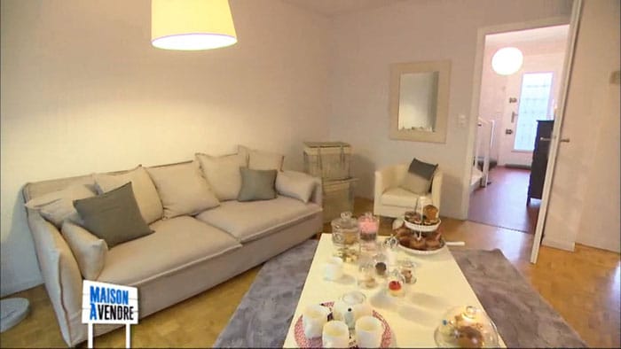 salon gris maison à vendre salon cosy