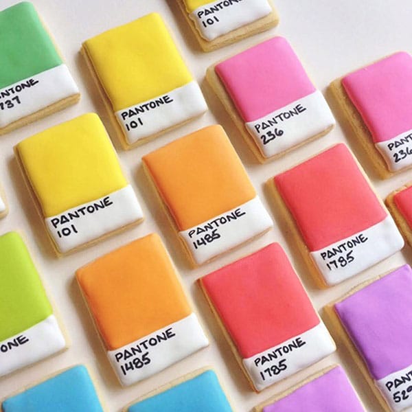 cookies pantone