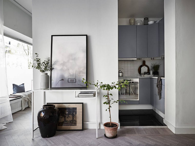 scandinave gris et blanc