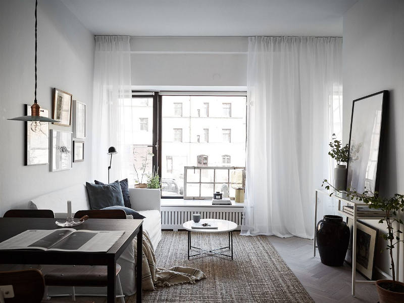 scandinave gris et blanc