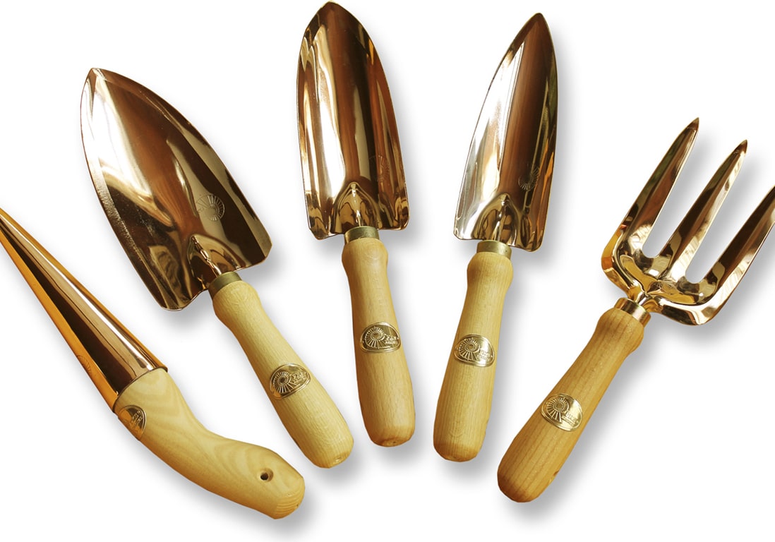 outils de jardinage déco