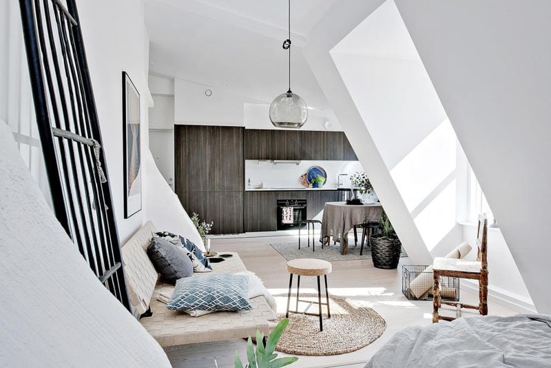 petit studio style scandinave